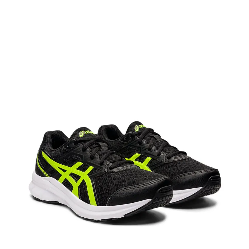 ASICS SNEAKERS JOLT 3 GS 1014A203 010 NERO-VERDE LIME