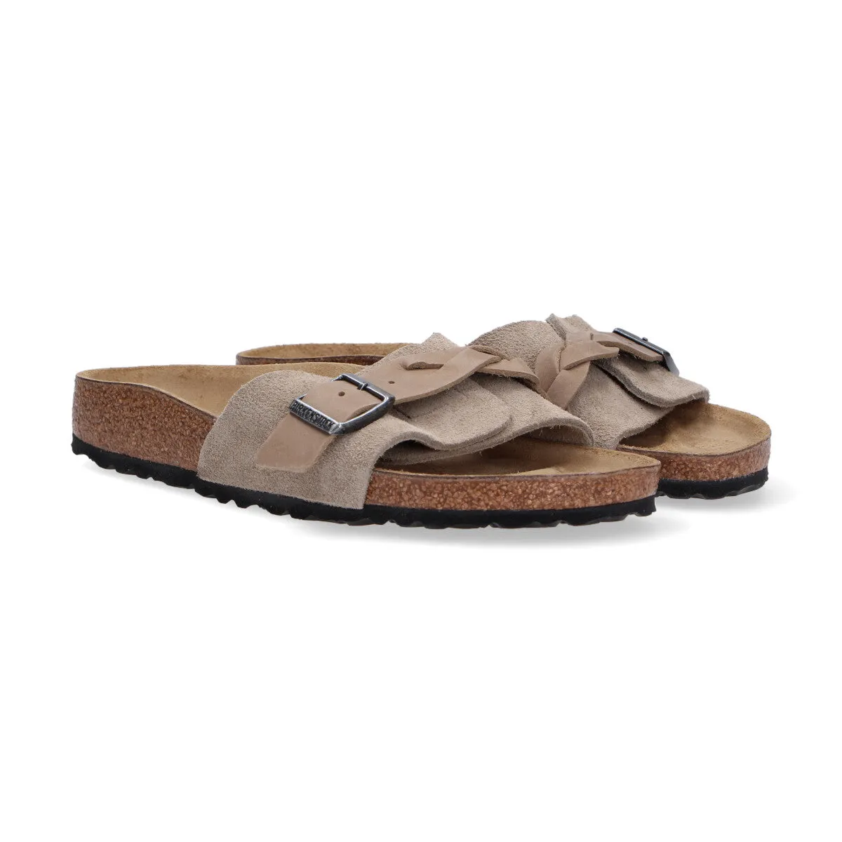 Birkenstock Oita Braided camoscio beige