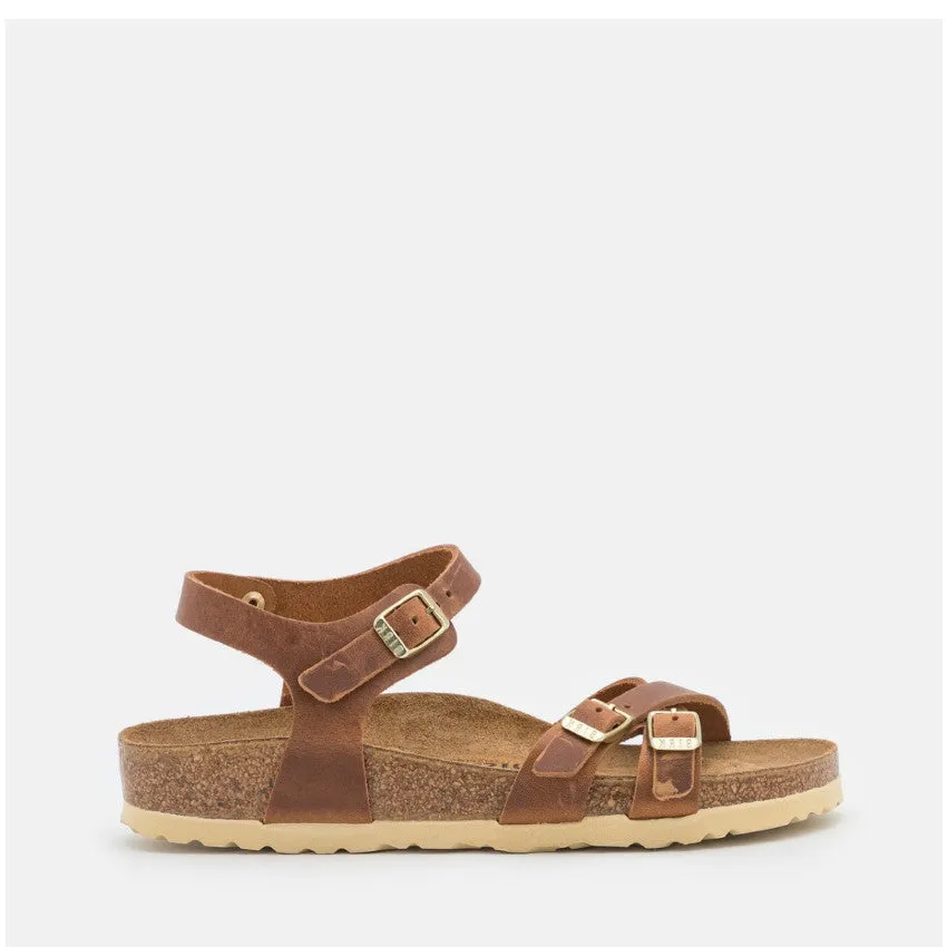 BIRKENSTOCK SANDALO KUMBA 1021489 COGNAC