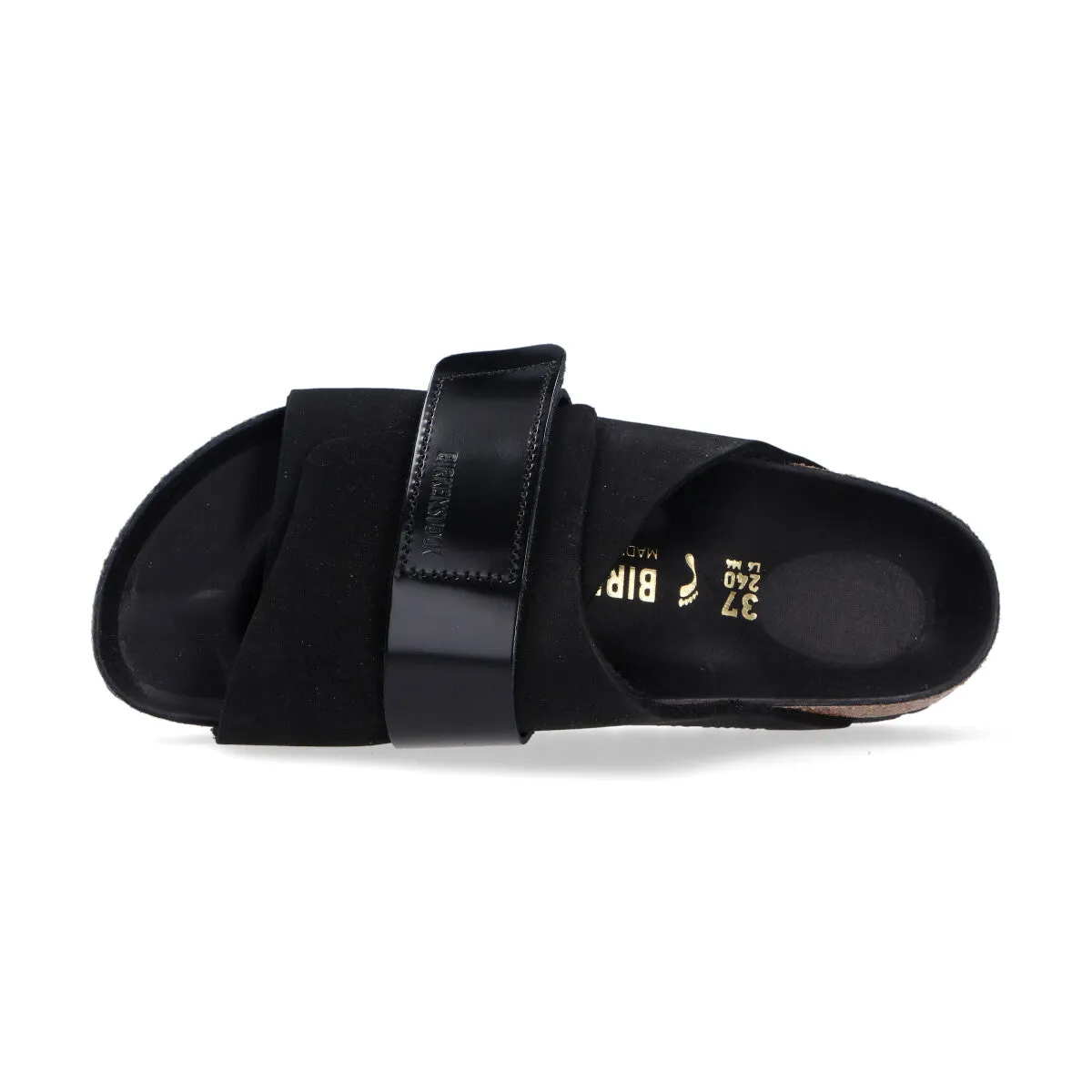 Birkenstok Kyoto nabuk pelle nera