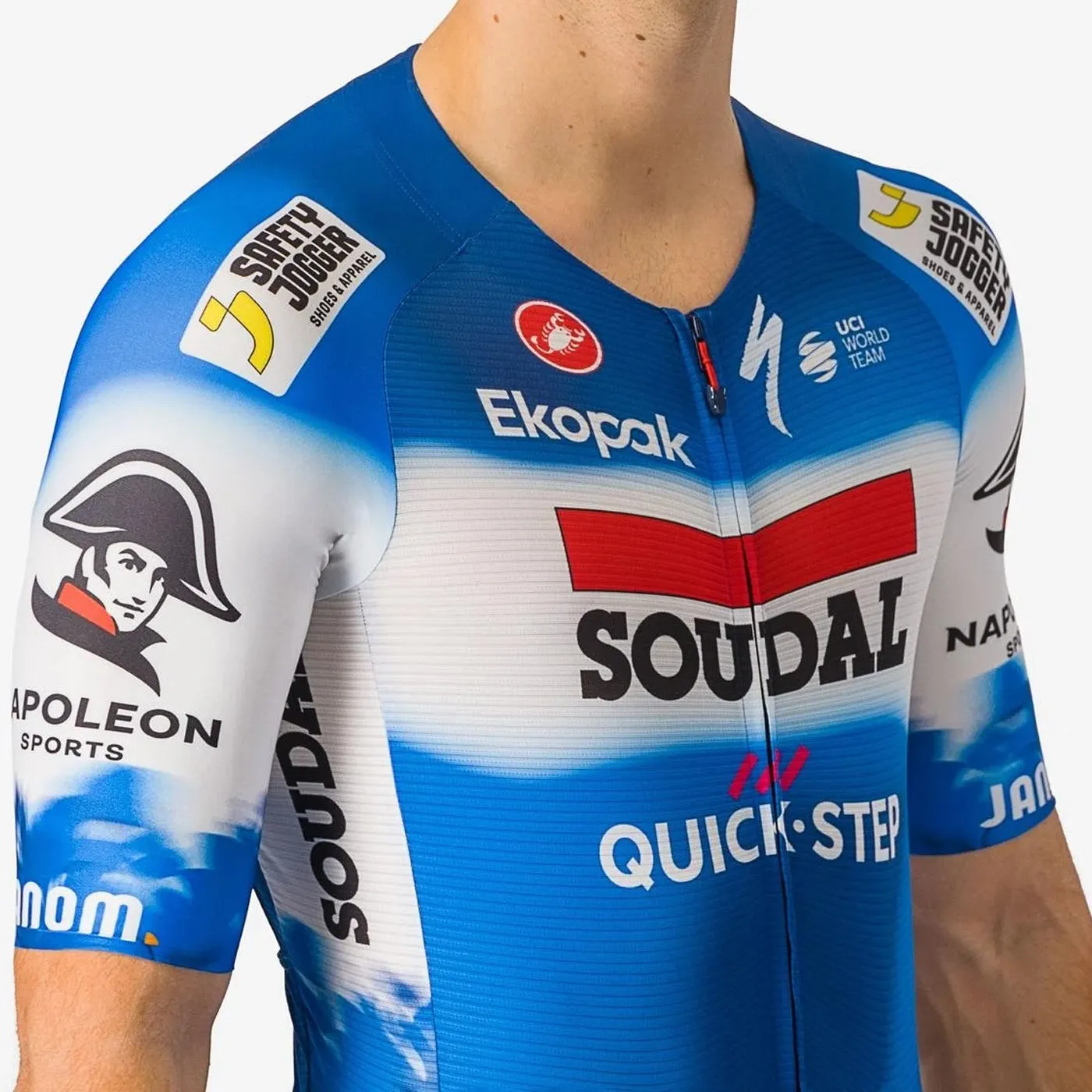 Body Castelli Soudal Quick-Step 2024 Sanremo BTW Speed Suit