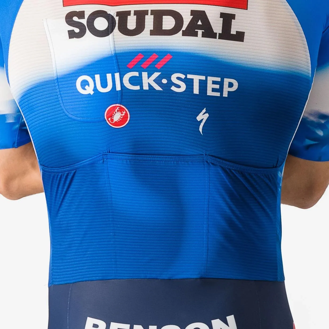 Body Castelli Soudal Quick-Step 2024 Sanremo BTW Speed Suit