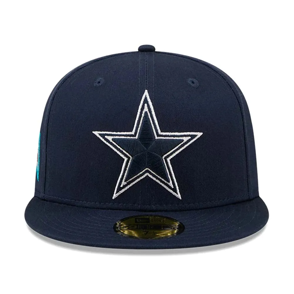 DALLAS COWBOYS SIDE PATCH BLUE 59FIFTY CAP