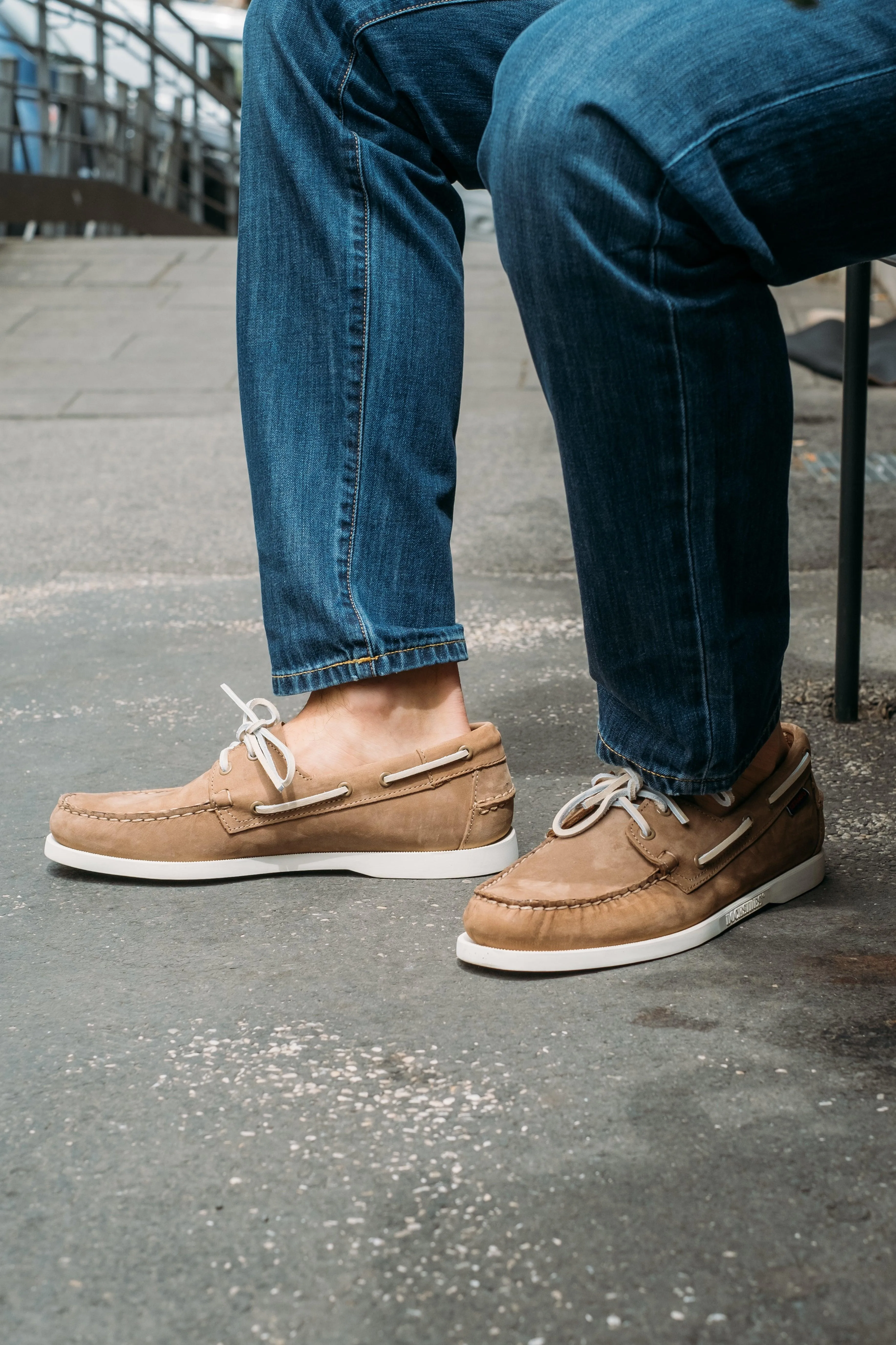 Docksides Portland Nubuck Brown Taupe