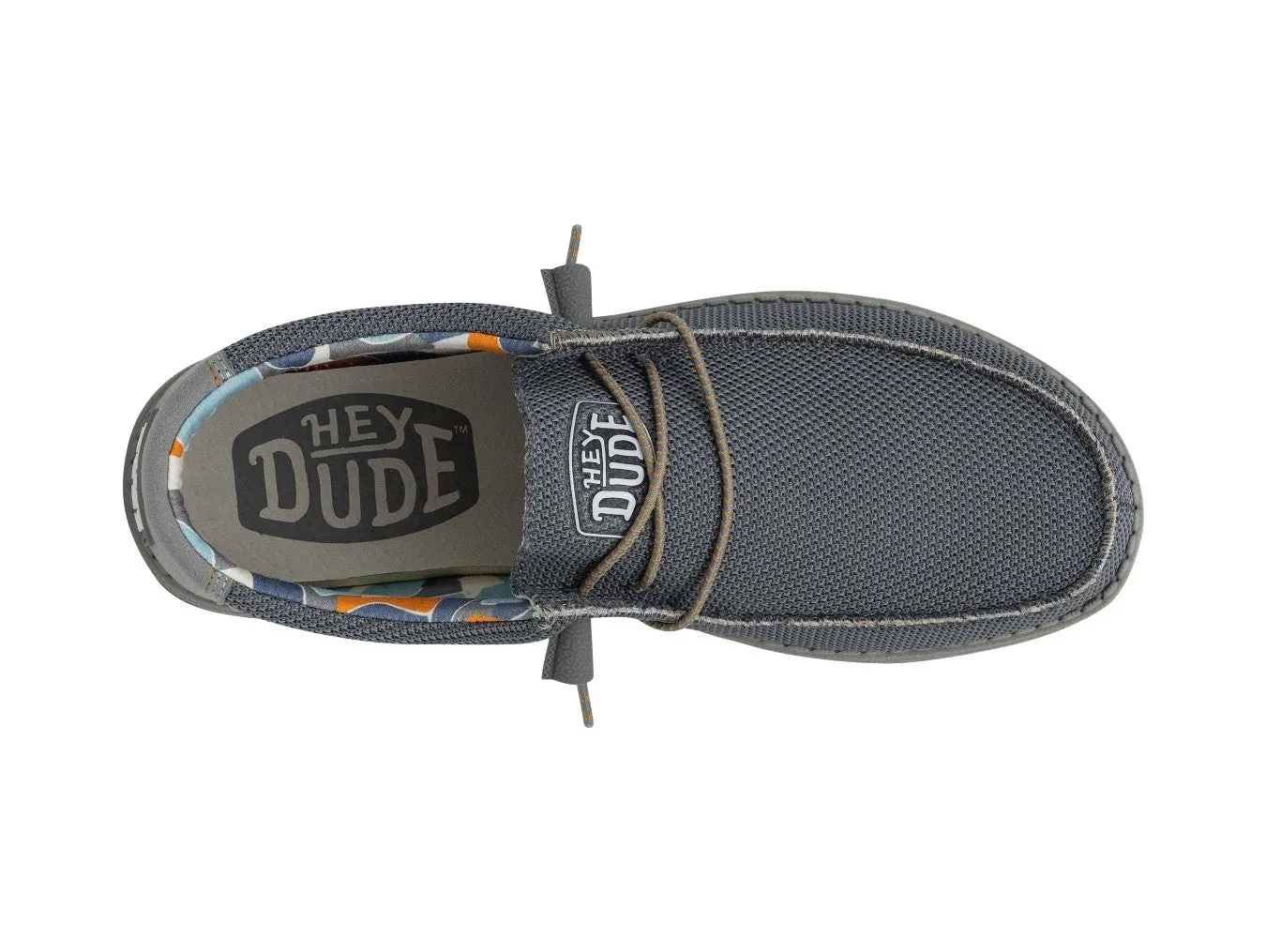 Hey Dude Wally Sox Uomo Triple Needle Blu Shadow