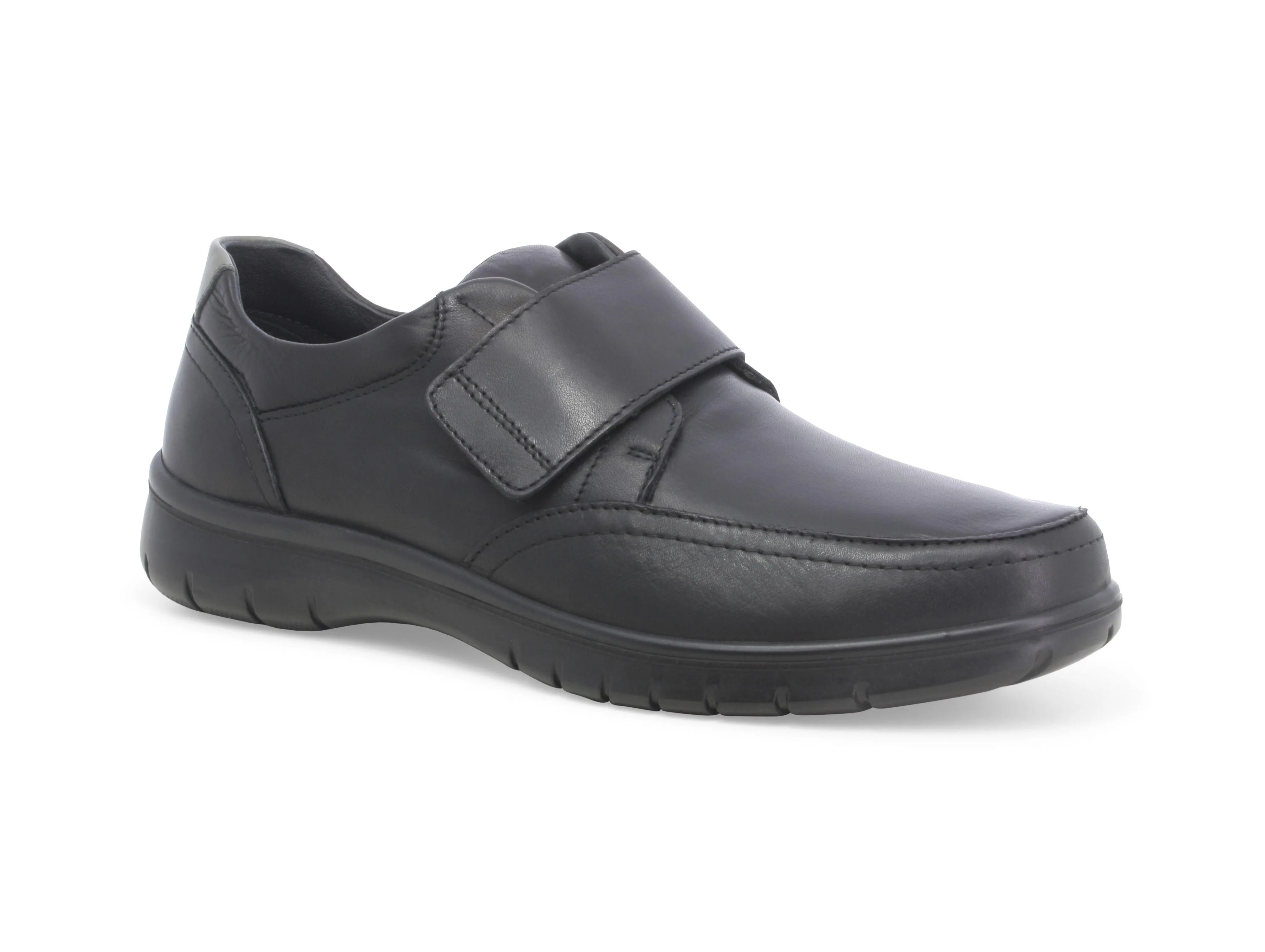 Melluso Scarpe Uomo Comfort Chiusura con Strappo in Pelle