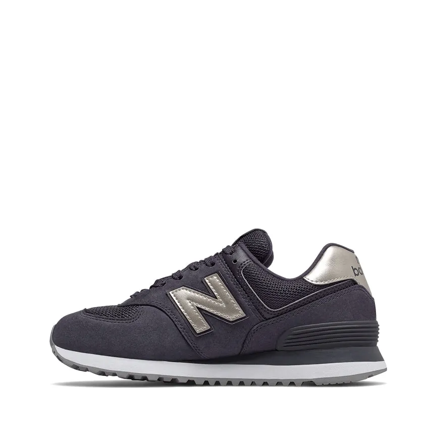 NEW BALANCE SNEAKERS WL574WNM BLU