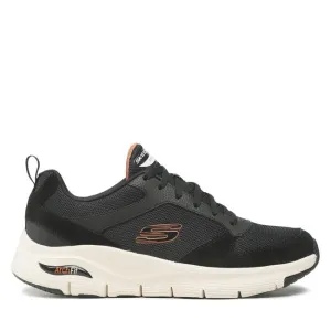 Skechers scarpa sneakers da uomo Arch Fit Servitica 232101 BLK nero