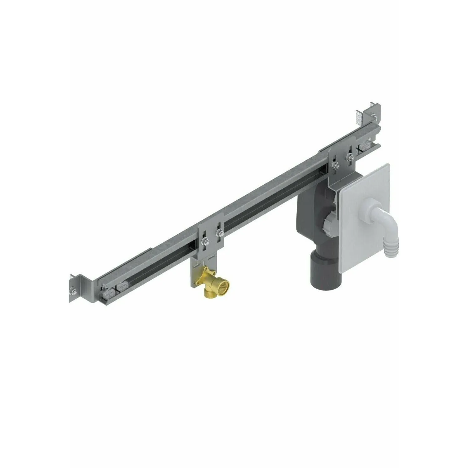 Traversa supporto attacchi lavatrice lavastoviglie Knauf MT230 - Per pareti con profilo C